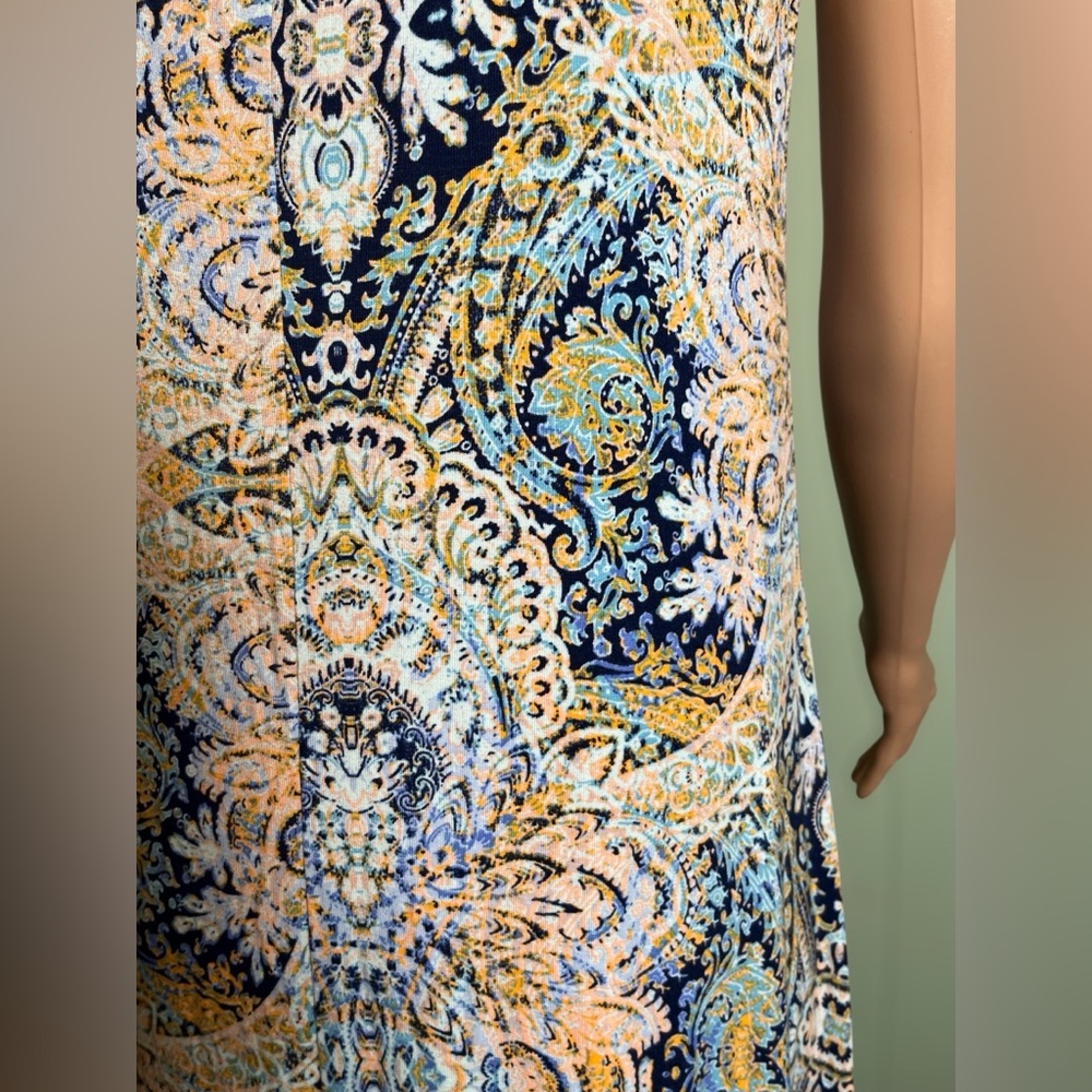 Cynthia Rowley. Maxi Dress. Paisley Floral Print. NWT. Size S - Picture 6 of 11